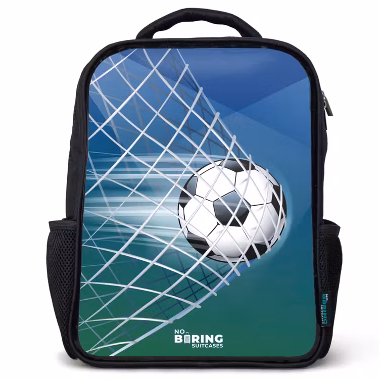Kinderrugzak - Zwart - Bal in het goal — 1