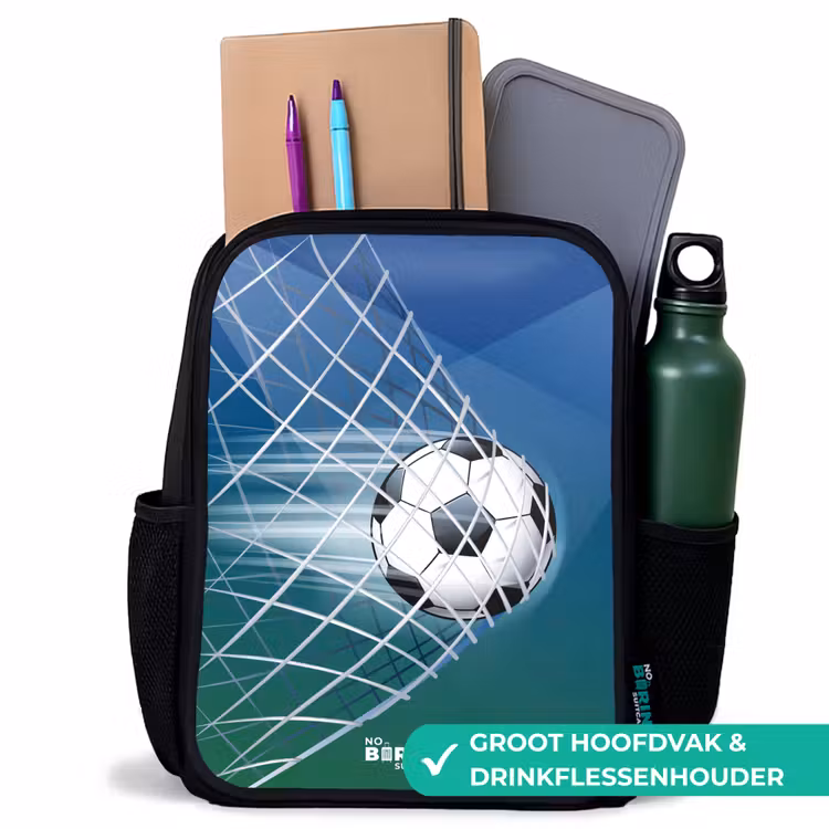 Kinderrugzak - Zwart - Bal in het goal — 4