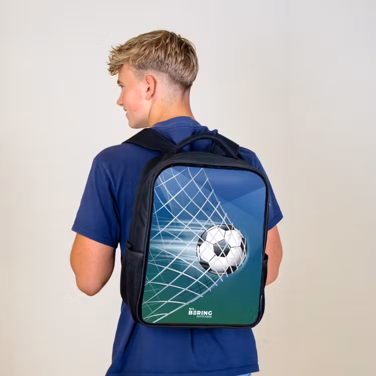 Kinderrugzak - Zwart - Bal in het goal — 6