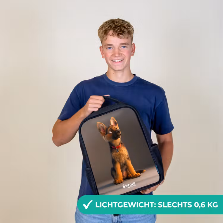Kinderrugzak - Zwart - Hidde herder — 3