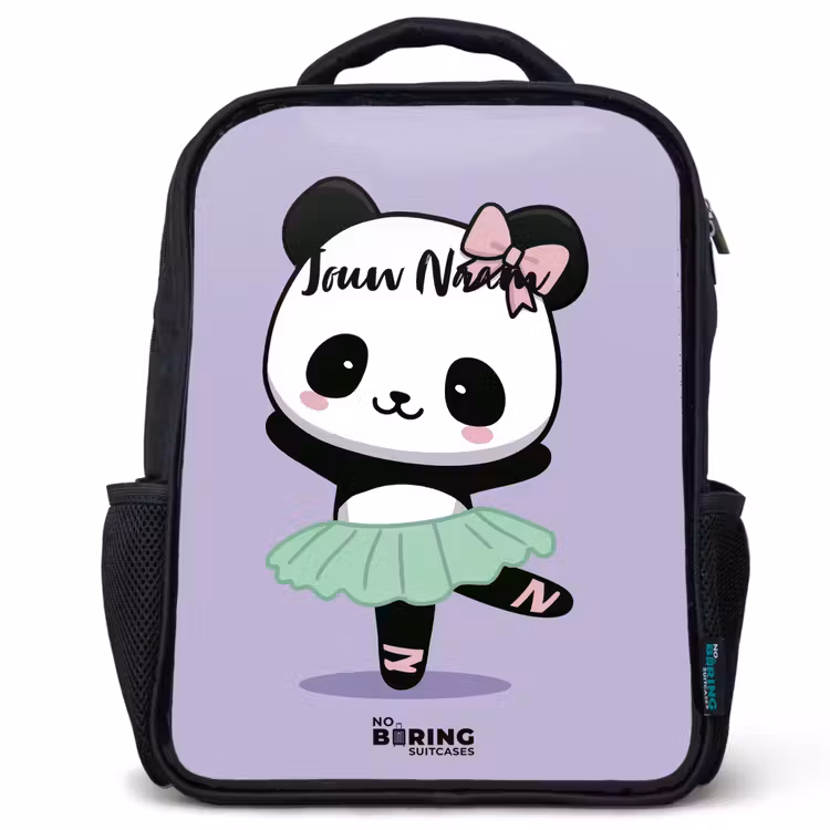 Kinderrugzak - Zwart - Kawai - Ballet - Panda — 1