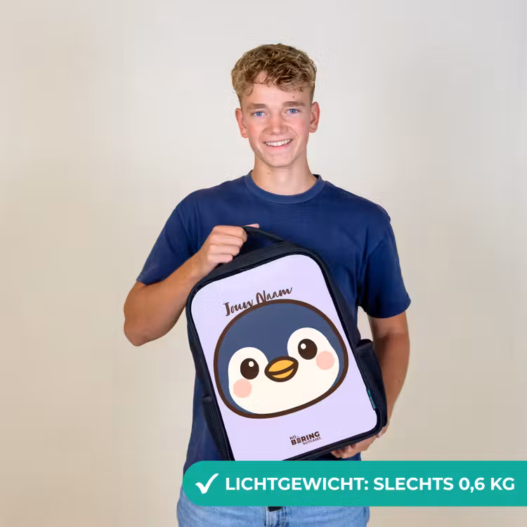 Kinderrugzak - Zwart - Pinguïn — 3