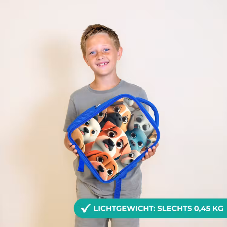Kinderrugzak - Blauw - Hondsdolheid β 2