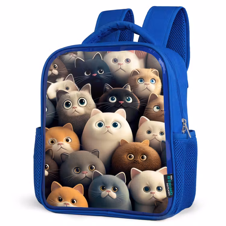 Kinderrugzak - Blauw - Kattenkabaal — 9