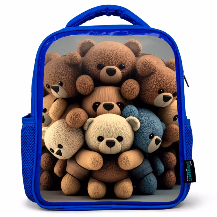 Kinderrugzak - Blauw - Knuffelberen — 1