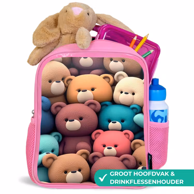 Kinderrugzak - Roze - Beren Bonanza — 2