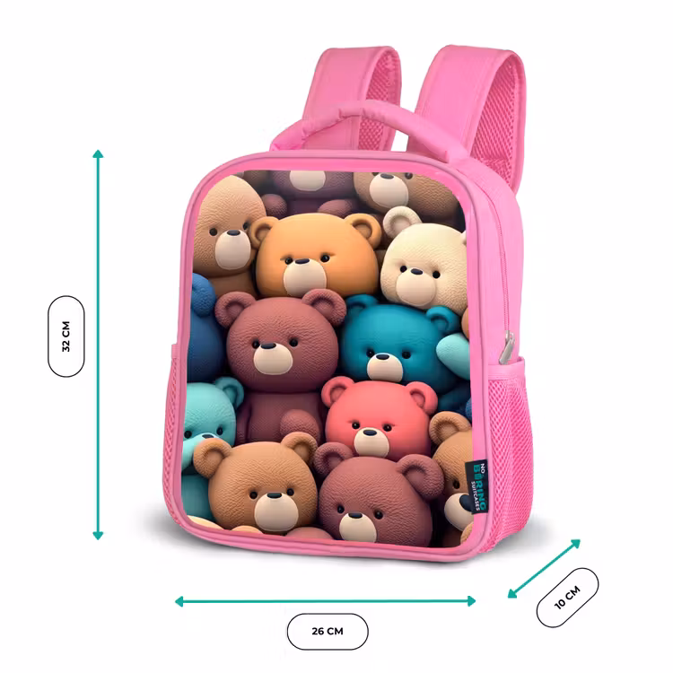 Kinderrugzak - Roze - Beren Bonanza — 3