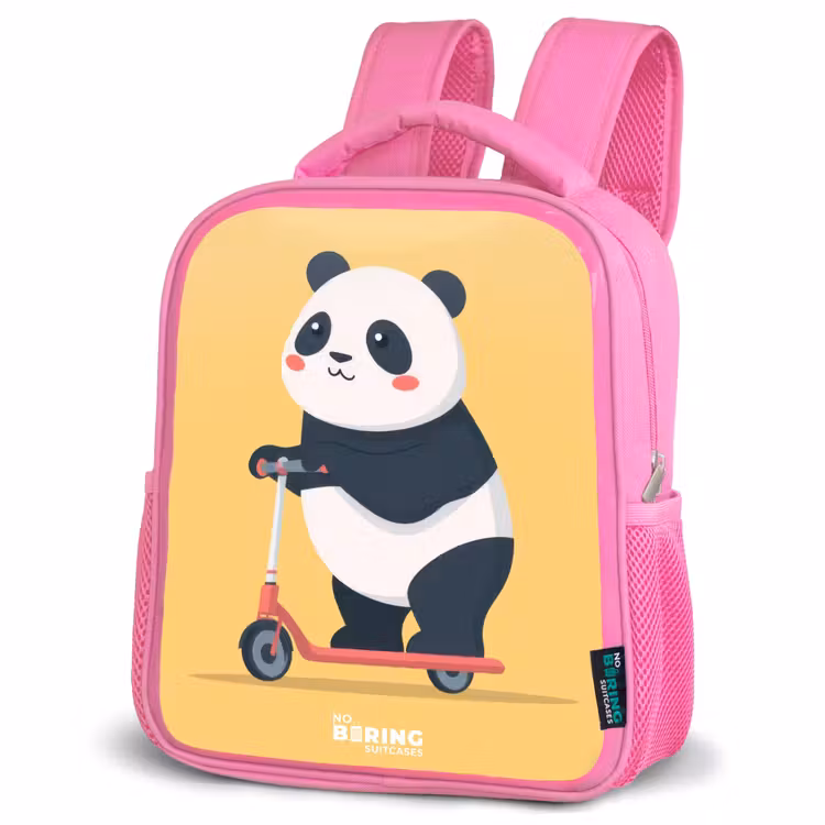 Kinderrugzak - Roze - Panda - Step - Geel — 6
