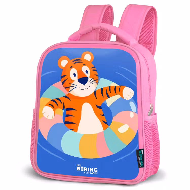 Kinderrugzak - Roze - Tijger - Zwemband - Water — 6