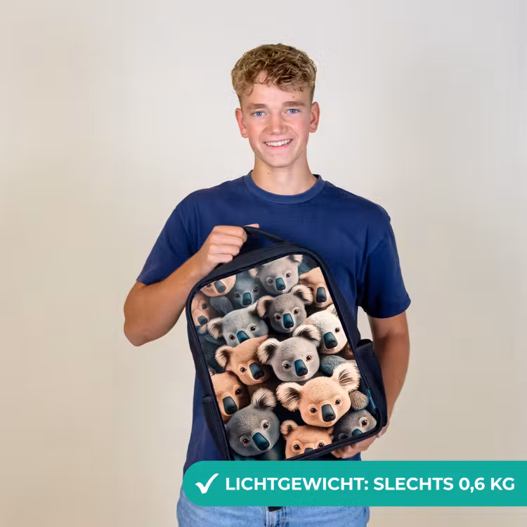 Kinderrugzak - Zwart - Koala Kapriolen — 3