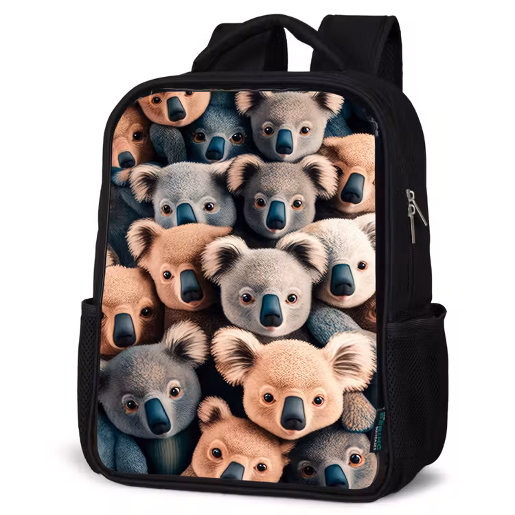 Kinderrugzak - Zwart - Koala Kapriolen — 7