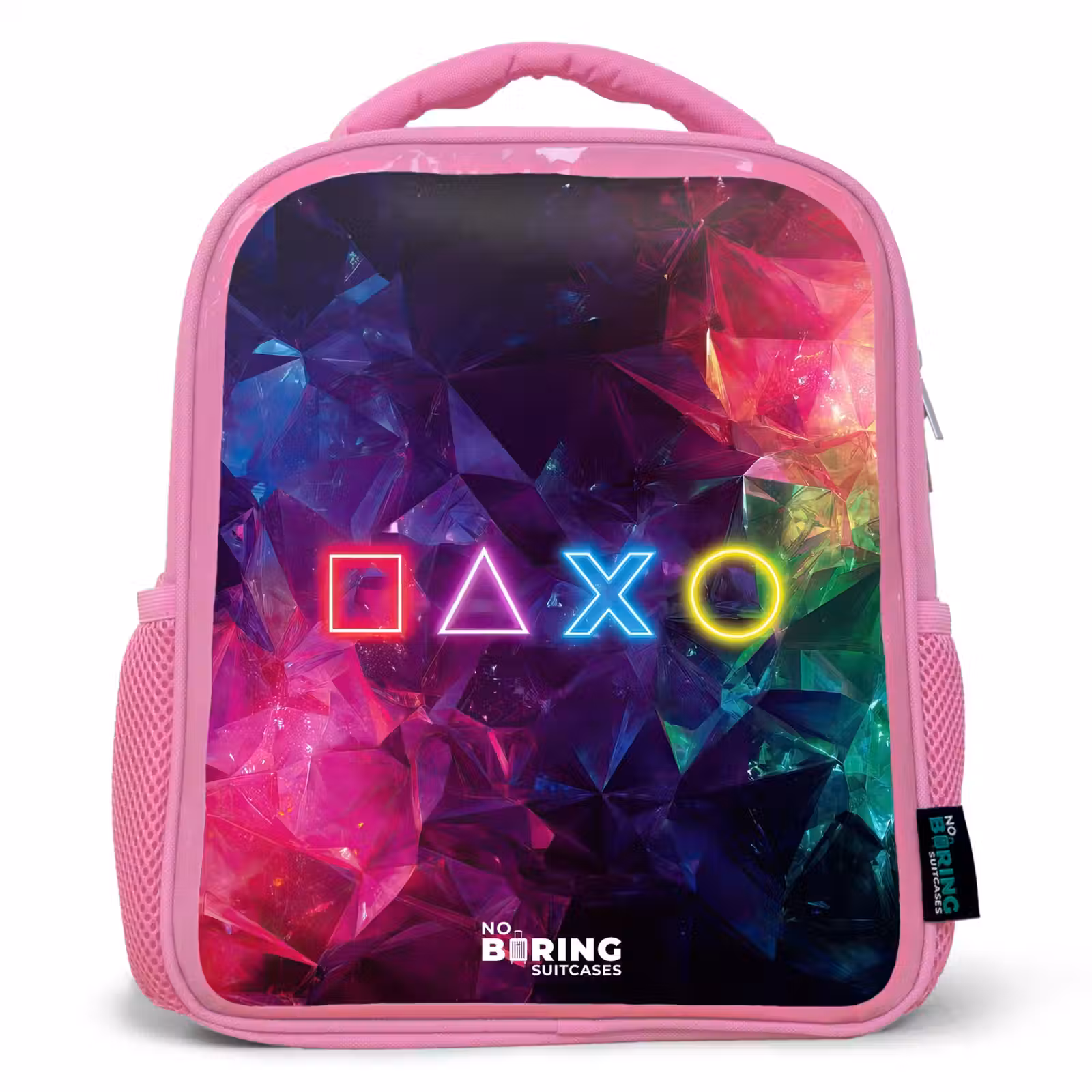 Kinderrugzak - Roze - Controller - Symbolen - Neon — 1