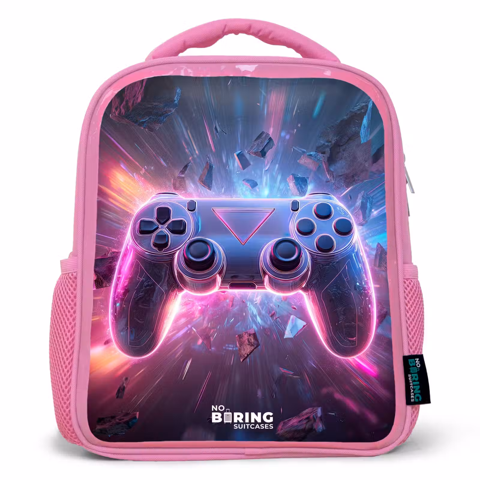 Kinderrugzak - Roze - Game - Controller - Neon — 1