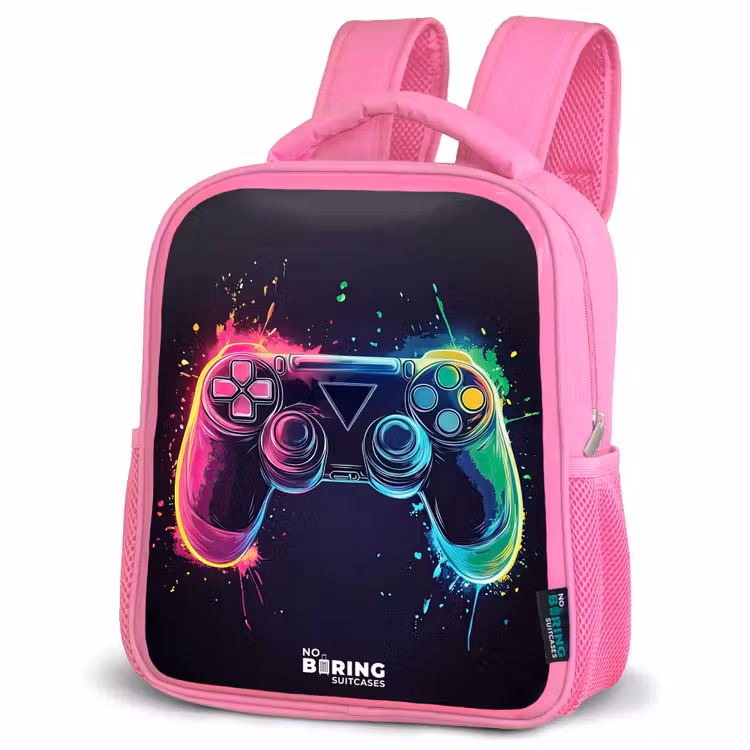 Kinderrugzak - Roze - Game - Controller - Kleurrijk — 6