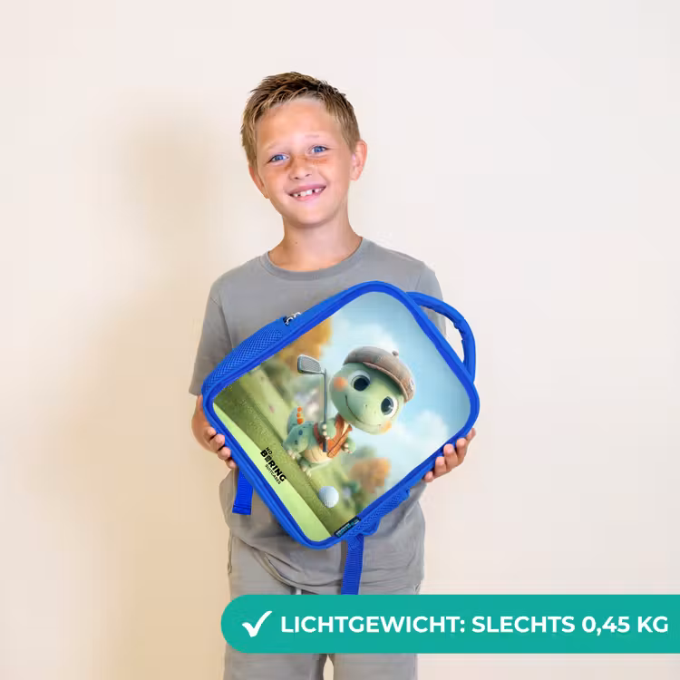 Kinderrugzak - Blauw - Golf - Dino - Groen — 2