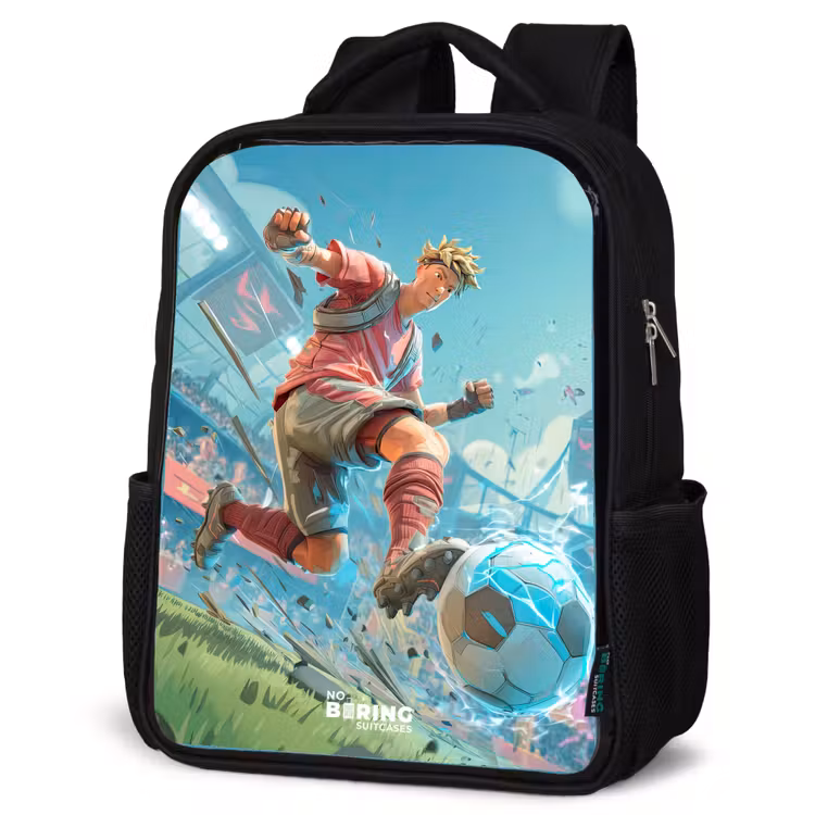 Kinderrugzak - Zwart - Voetbal - Jongen - Stadion - Elektrisch — 7