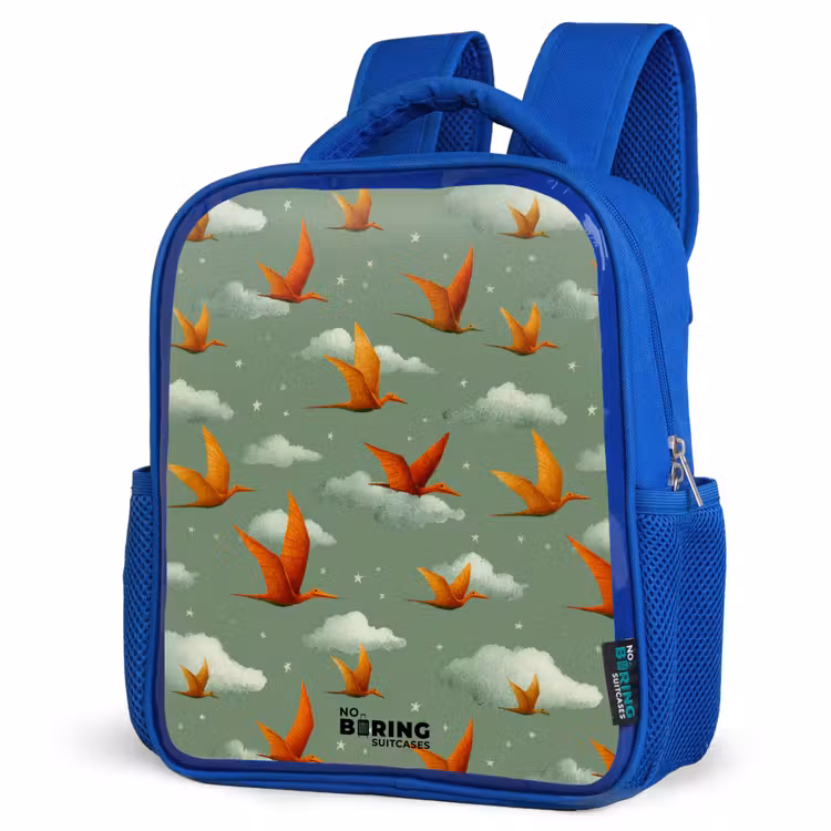 Kinderrugzak - Blauw - Patroon - Dino - Pterosaurussen — 9