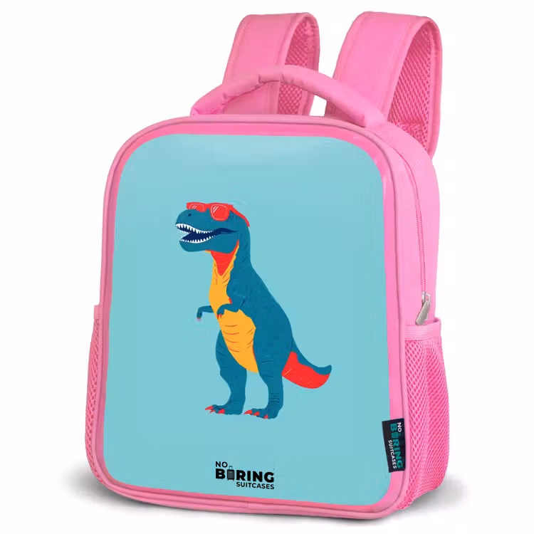 Kinderrugzak - Roze - Dino - Dier - Zonnebril — 6