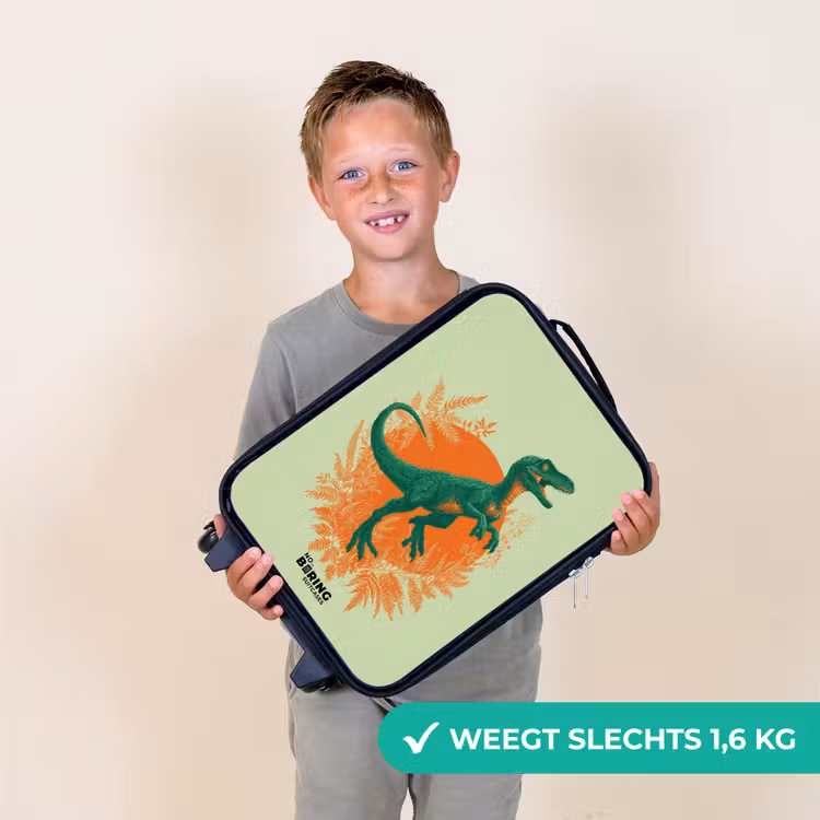 Kinderkoffer - Dino - Natuur - Groen — 2