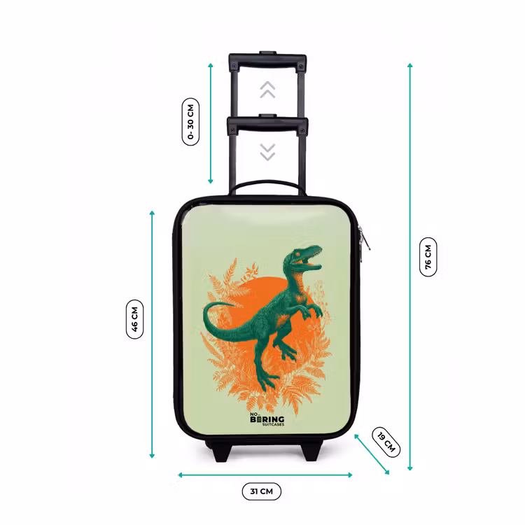 Kinderkoffer - Dino - Natuur - Groen — 6