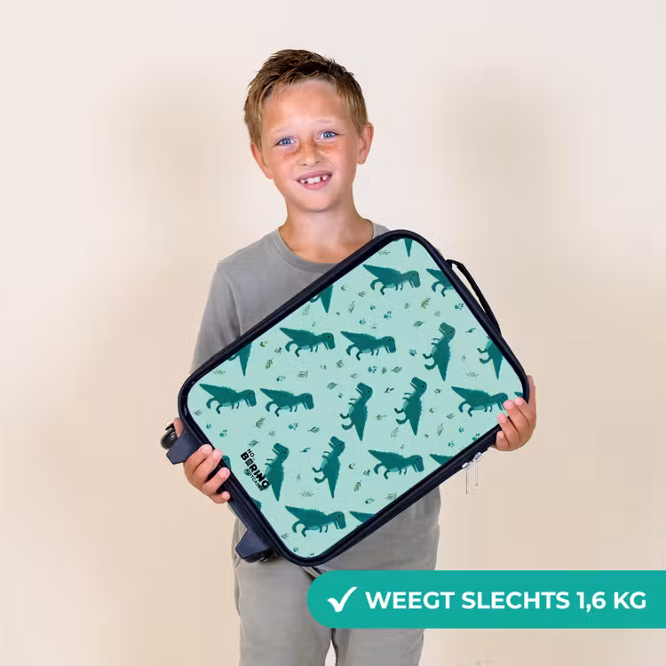 Kinderkoffer - Dinos - Patroon - Groen — 2