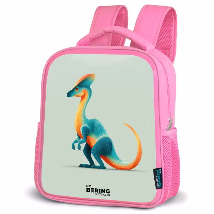 Kinderrugzak - Roze - Dino - Blauw - Dier — 6