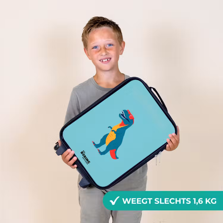 Kinderkoffer - Dino - Dier - Zonnebril — 2