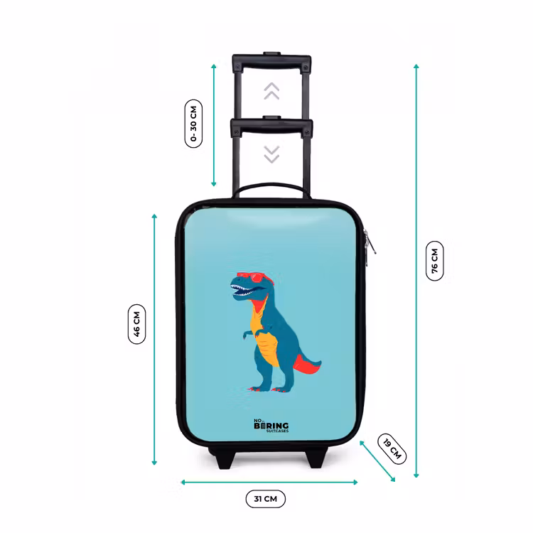 Kinderkoffer - Dino - Dier - Zonnebril — 6