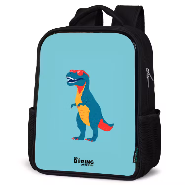 Kinderrugzak - Zwart - Dino - Dier - Zonnebril — 7