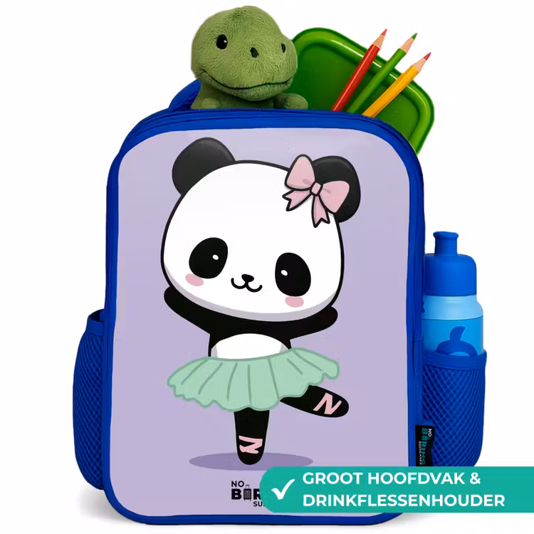 Kinderrugzak - Blauw - Kawai - Ballet - Panda — 5