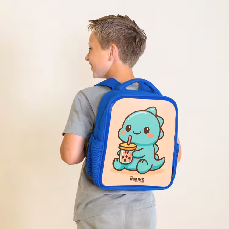 Kinderrugzak - Blauw - Kawai - Dino - Bubbletea — 3
