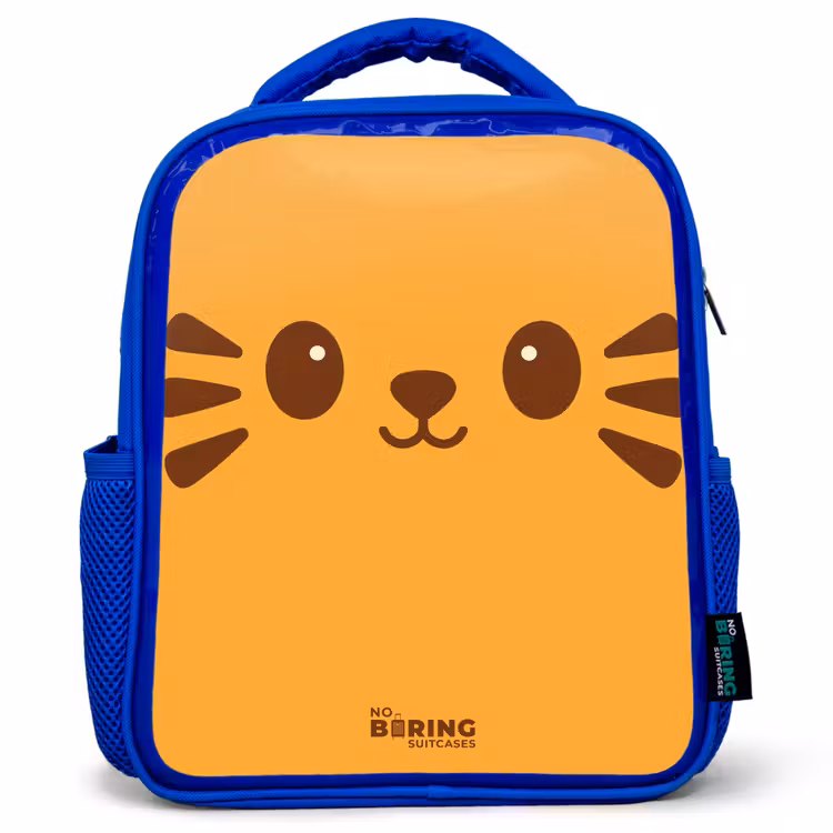 Kinderrugzak - Blauw - Kawai - Tijger - Oranje — 1