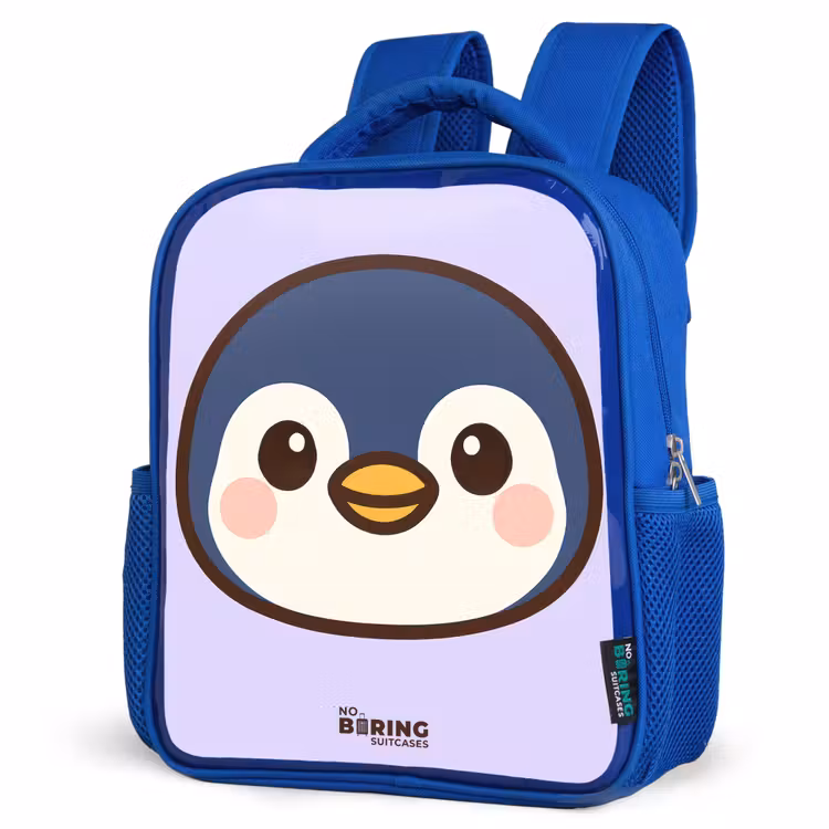 Kinderrugzak - Blauw - Pinguïn — 9