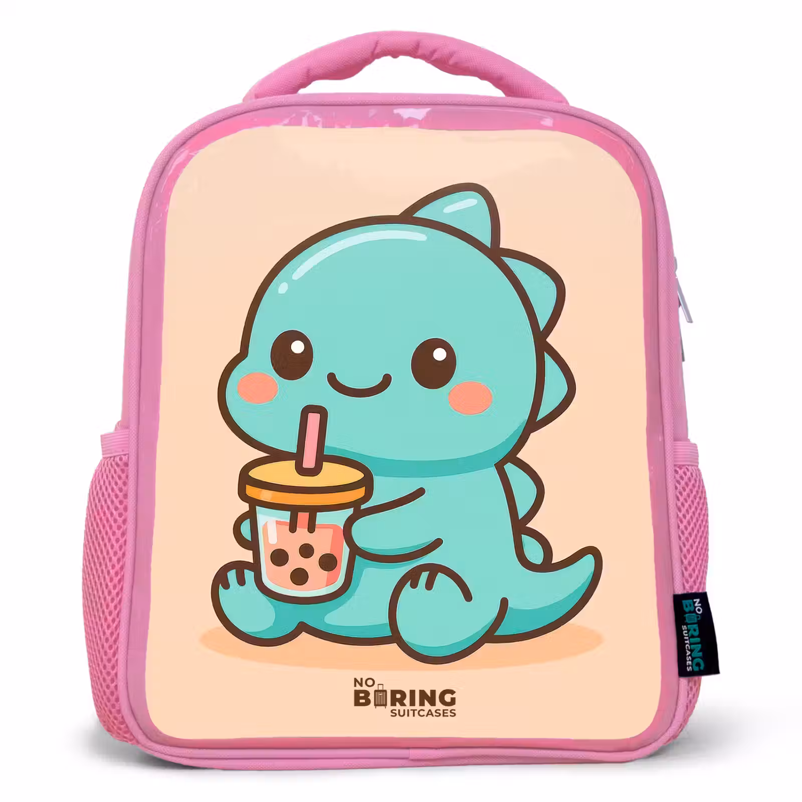 Kinderrugzak - Roze - Kawai - Dino - Bubbletea — 1