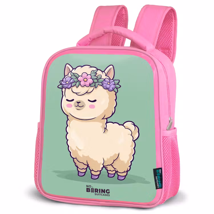 Kinderrugzak - Roze - Kawai - Alpaca - Groen — 6