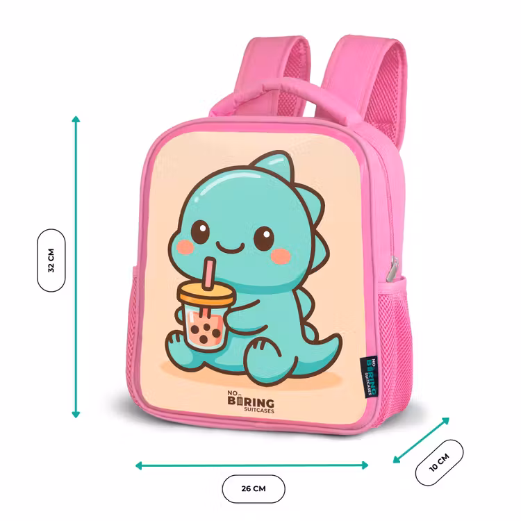 Kinderrugzak - Roze - Kawai - Dino - Bubbletea — 3