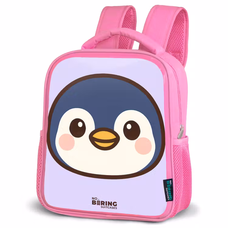 Kinderrugzak - Roze - Pinguïn — 6