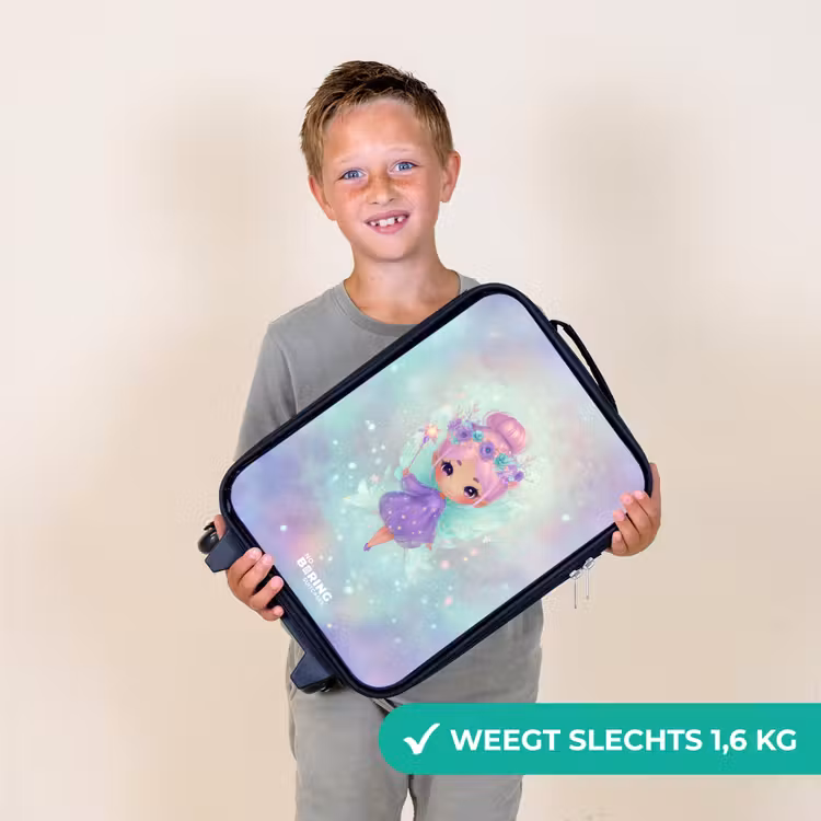 Kinderkoffer - Bloemenfee in pastelglans — 2