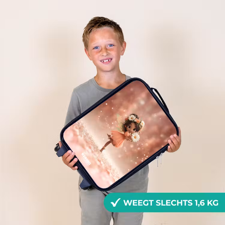 Kinderkoffer - Fee met madeliefjes — 2