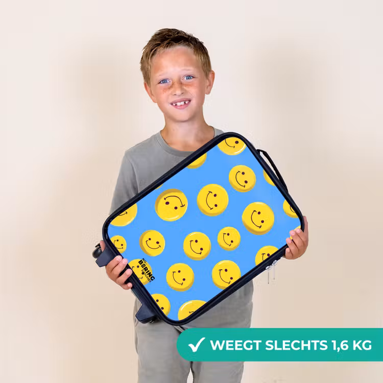 Kinderkoffer - Vrolijke smileyregen — 2