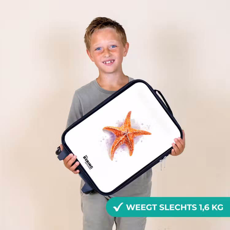 Kinderkoffer - Oranje Zeester Illustratie — 2