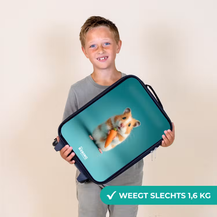 Kinderkoffer - Hamster - Wortel - Dier — 2