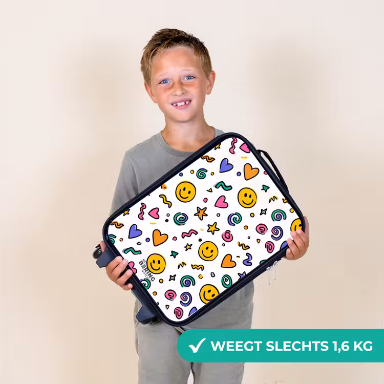 Kinderkoffer - Smiley - Hartje - Ster — 2