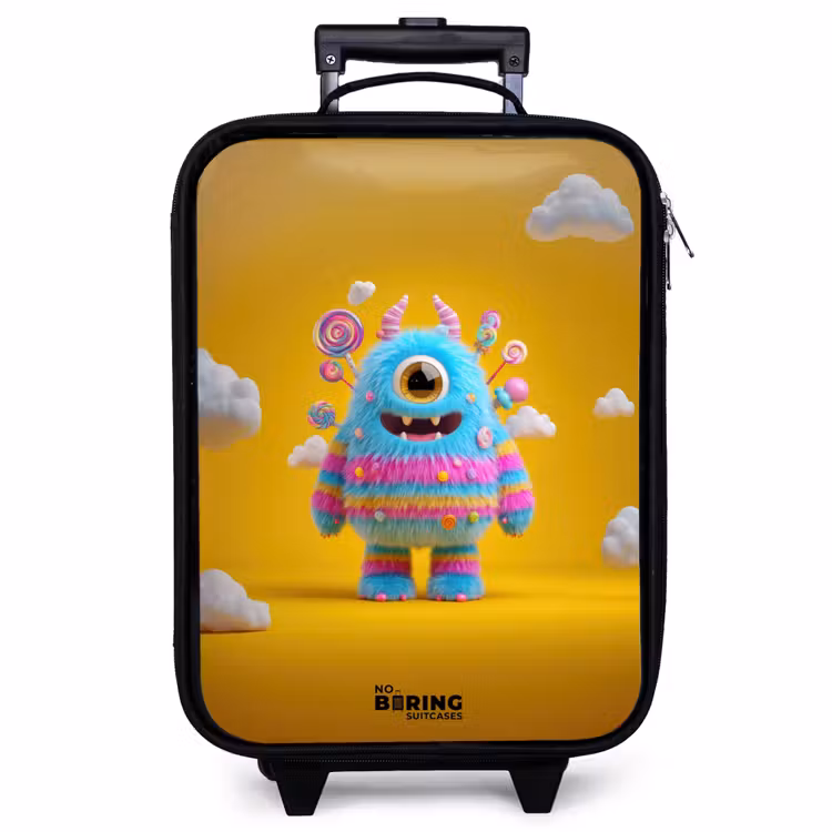 Kinderkoffer - Snoep - Monster - Regenboog — 1