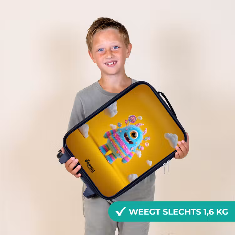Kinderkoffer - Snoep - Monster - Regenboog — 2