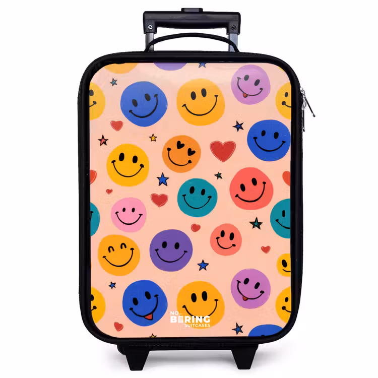 Kinderkoffer - Vrolijk Smiley-patroon — 1