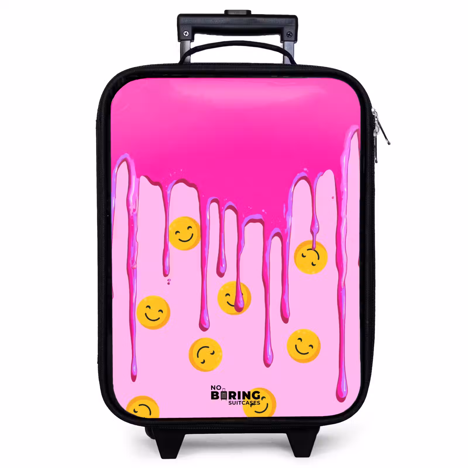 Kinderkoffer - Verf - Smiley - Roze — 1
