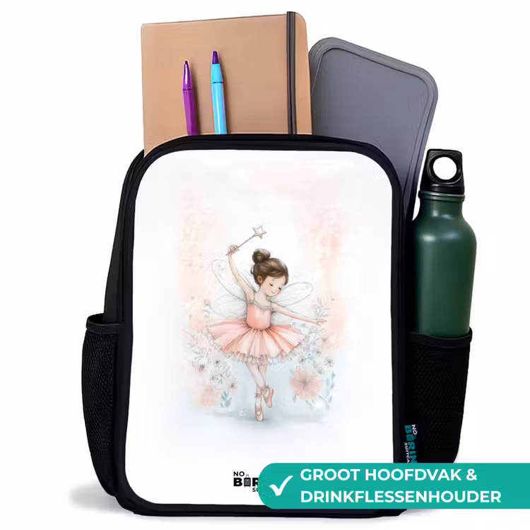 Kinderrugzak - Zwart - Ballerina - Elf - Fee β 4