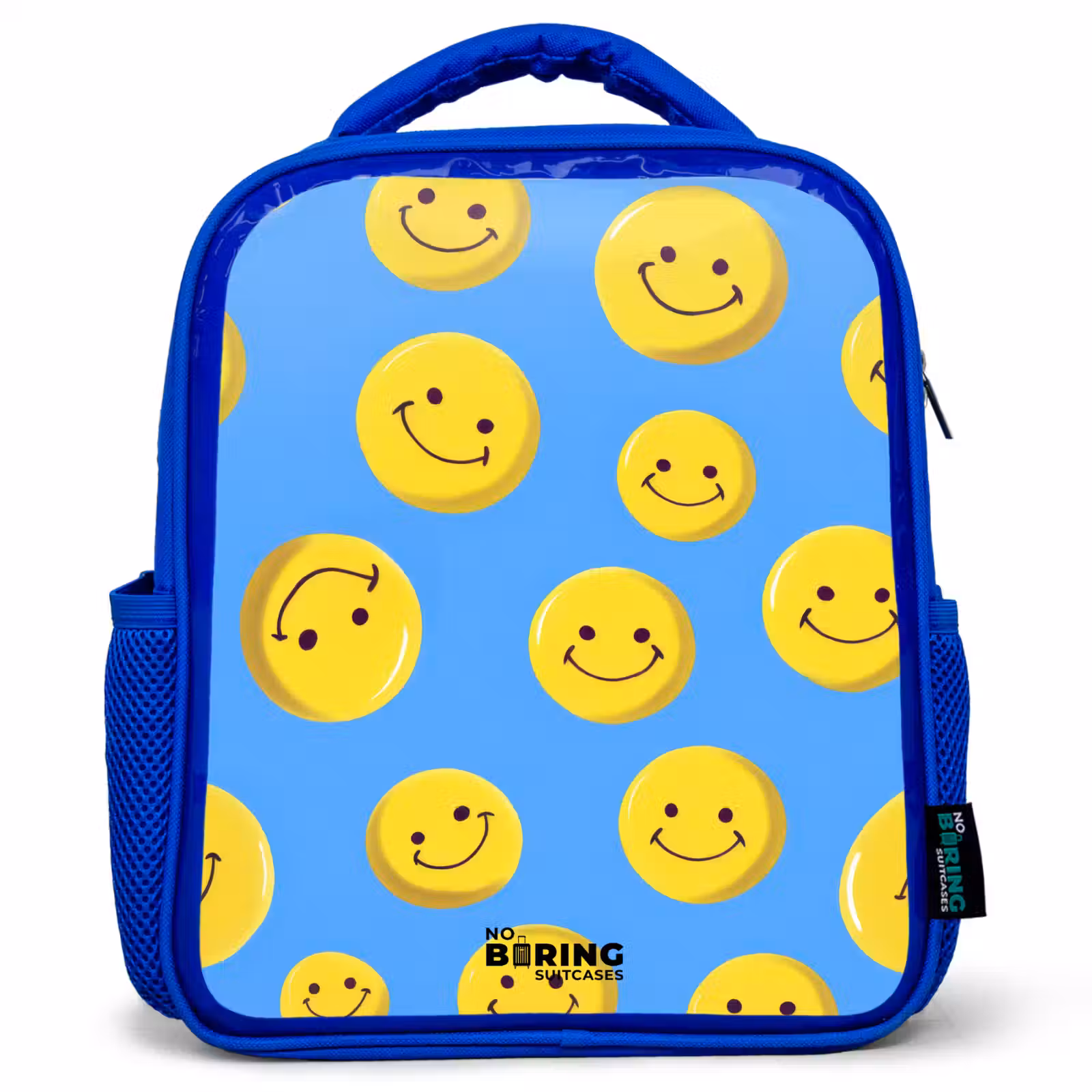 Kinderrugzak - Blauw - Vrolijke smileyregen — 1