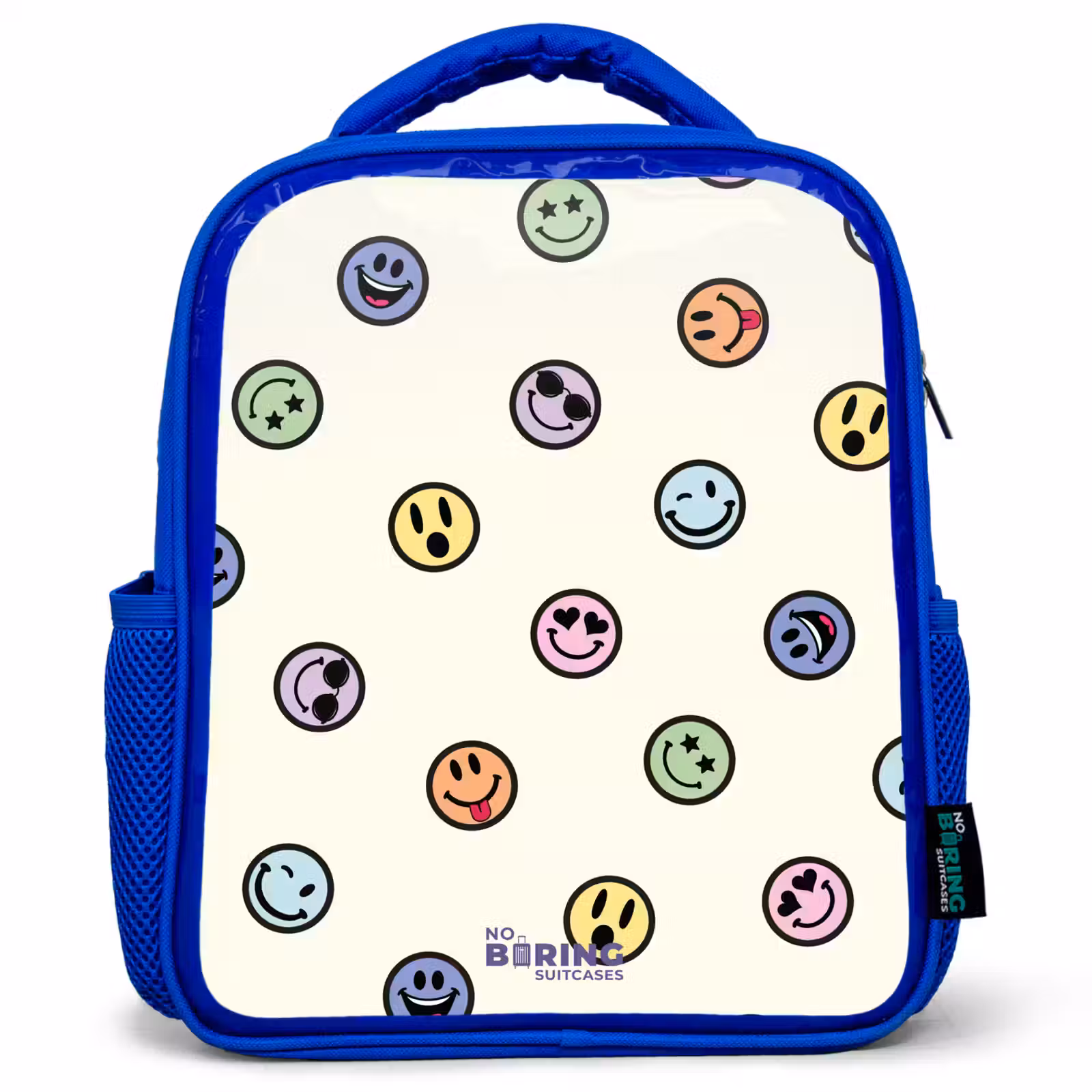 Kinderrugzak - Blauw - Speelse smiley-mix — 1